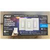 Image 2 : New, Feit Electric Smart Dimmers 3-Pack and Six UnitedLux A19 100W Daylight LED Bulbs