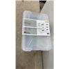 Image 2 : Tuffstore Latchbox 6-Pack Storage Bins, 2.2 Litres / 3.2 Gallons, 15.6” x 11” x 6.5
