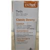 Image 2 : New Intex Classic Downy Twin Air Mattress, 39” x 75” x 8 3/4”