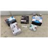 Image 1 : New RiteCord 15' Extension Cords, Globe Smart Plugs, Monster 4K HDMI Cable, Tile Mate