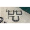 Image 2 : Assorted C-Clamps, 2 1/2 - 4” and Gear Puller