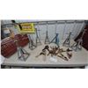 Image 1 : Assorted Jack Stands and Spring Clamps