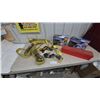 Image 1 : Power Test 2-Piece RV Storage Tire Covers, MaxLoad Tow Strap, Ratchet Straps