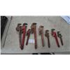Image 1 : 8 Assorted Pipe Wrenches