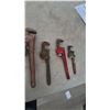 Image 4 : 8 Assorted Pipe Wrenches