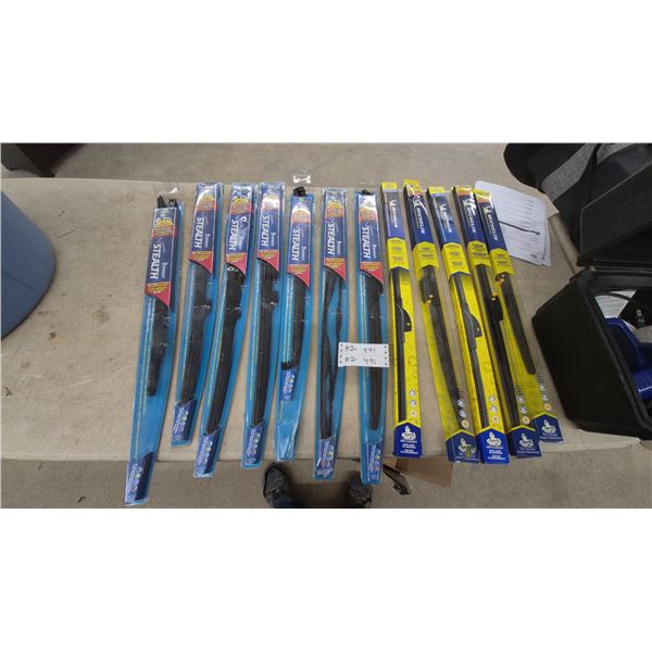 12 Michelin Stealth and Guardian Wiper Blades