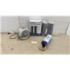 Image 1 : Warmwave Personal Ceramic Heater Fan and OmniBreeze 11.8” Personal Tower Fan 2-Pack