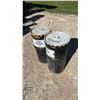 Image 2 : Two Empty 105L Metal Drums