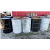 Image 2 : 5 Empty 45 gallon Metal Drums