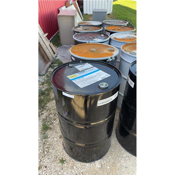 5 45 Gallon Metal Drums