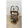 Image 1 : Harris Oxy-Acetylene Torch Kit on Cart with Oxygen and Acetylene Tanks, Hoses, and Gauges