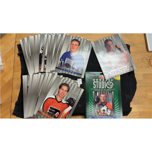 1997-98 Donruss Studio #1-46 Portraits- 8” x 10”- Complete Set