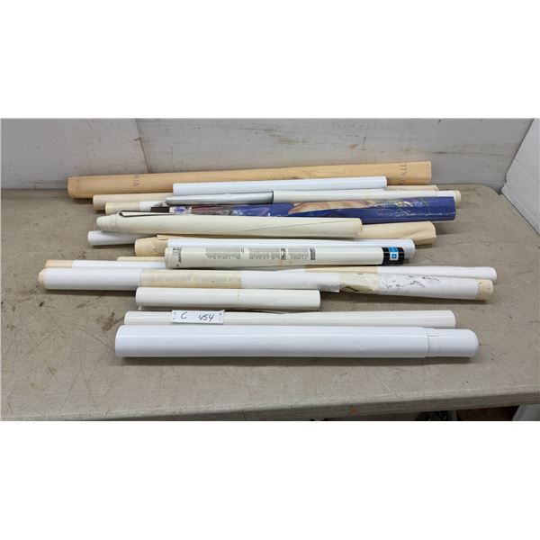 Assortment of Rolled Posters Including "Sunset" 1988 Film, Clearly Canadian, GM, Molson and Many