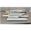 Image 1 : Assortment of Rolled Posters Including "Sunset" 1988 Film, Clearly Canadian, GM, Molson and Many