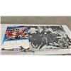 Image 4 : Assortment of Rolled Posters Including "Sunset" 1988 Film, Clearly Canadian, GM, Molson and Many