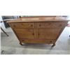 Image 5 : Antique Quarter Sawn Oak buffet with Mirror, 44”×48”×22”