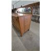 Image 7 : Antique Quarter Sawn Oak buffet with Mirror, 44”×48”×22”
