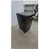 Image 2 : Black 3-Drawer Filing Cabinet with Keys. 27”×14”×18”