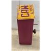 Image 3 : Handcrafted Wooden Birdhouse with Repurposed 1976 Manitoba License Plate Roof and Antique Doorknob