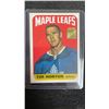 Image 2 : Tim Horton Toronto Maple Leafs Card