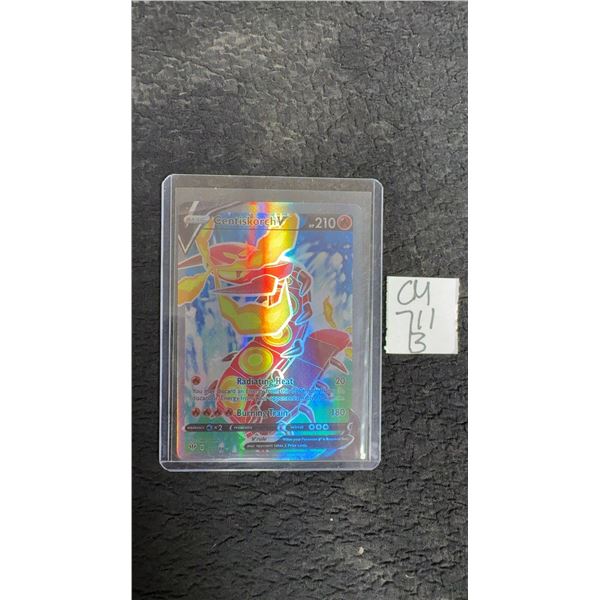 Pokémon Centiskorch Holo Card