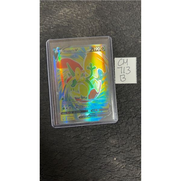 Pokémon Flapple Holo Card