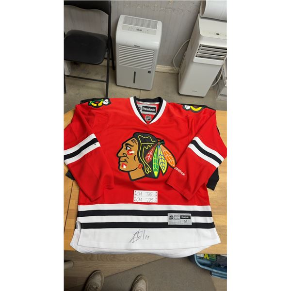 Signed Jonathan Toews Chicago Black Hawks Jersey