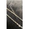 Image 6 : 925S 1.0ct Emerald Cut Moissanite La Diamond Halo Necklace, 16”-18” Long, with white Gold Overlay