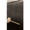 Image 8 : 925S 0.5ct Each Moissanite Lab Diamond Wave Halo Stud Earrings, with white Gold overlay, D, VVS1