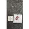 Image 1 : 13.1ct Natural Untreated Ruby, Emerald Cut, 9.7mm x 16.3mm