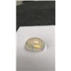 Image 3 : 2.6ct Natural White Fire Opal, Untreated, Oval Cabochon, 7.6mm x 10.7mm