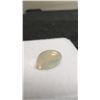 Image 4 : 2.6ct Natural White Fire Opal, Untreated, Oval Cabochon, 7.6mm x 10.7mm