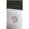 Image 7 : 2.6ct Natural White Fire Opal, Untreated, Oval Cabochon, 7.6mm x 10.7mm