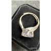 Image 7 : Platinum Plated 4.5 Carat Simulated Diamond Tri-Band Ring, Resizeable