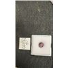Image 1 : 8.8 Carat Natural Untreated Star Ruby Oval Cabochon, 9.2mm x 10.3mm