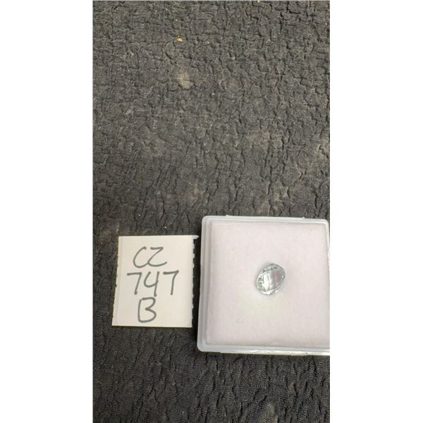 2.9 Carat Natural White Topaz, Untreated, Oval Cut, 7.0 × 9.0 Millimeter