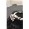 Image 5 : Platinum Plated 0.8Ct Simulated Diamond Snowflake Ring, Resizable