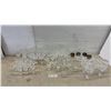 Image 1 : Large Collection of Assorted Clear Cut / Crystal Glass Stemware Including Goblets, Flutes, Tumblers