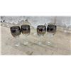 Image 7 : Large Collection of Assorted Clear Cut / Crystal Glass Stemware Including Goblets, Flutes, Tumblers