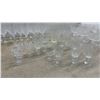 Image 8 : Large Collection of Assorted Clear Cut / Crystal Glass Stemware Including Goblets, Flutes, Tumblers