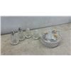 Image 9 : Crystal / Cut Glass, Pitchers, Decanters, Bowls, Candlesticks