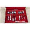Image 3 : Adoration Pattern Flatware in Wooden Case