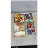 Image 1 : Lot of Vintage Magazines and Comics Including Superman, Raiders of the Lost Ark and Kung Fu