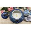 Image 23 : MZ Czechoslovakia Fruit Bowl Set, 3 Teacups and Saucers, 2-Tiered Server, Music Box, Candle Wreaths