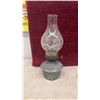 Image 5 : Antique Kerosene Parlor Lamps with Etched Chimneys, Set of 4