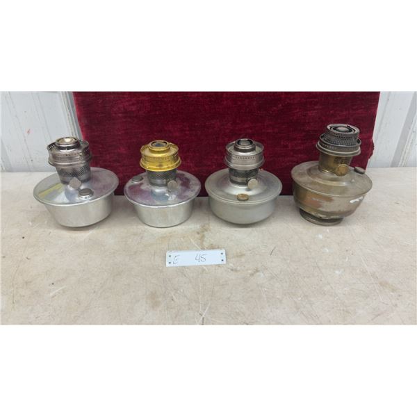 Aladdin Kerosene Oil Lamp, Set of 4