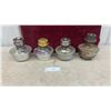 Image 1 : Aladdin Kerosene Oil Lamp, Set of 4
