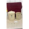 Image 1 : 3 Gallon Crock With Lid and 2 Gallon