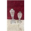 Image 3 : Collection of 7 Antique Pressed Glass Oil Lamps