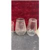 Image 2 : Vintage Clear Glass Lantern Globes and Jars, Made in Canada, Set of 11